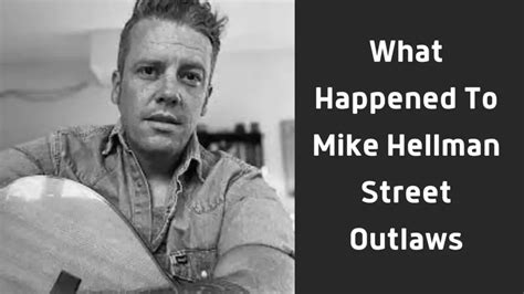 "Today is a tough day for the street outlaws family. . What happened to mike hellman street outlaws